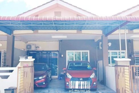 Ejen Hartanah Kuala Kangsar-Rumah Teres Setingkat Untuk Dijual Di Taman Bunga Raya