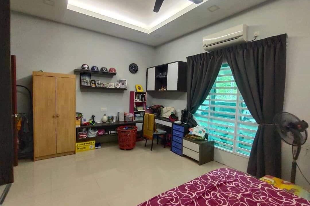 Ejen Hartanah Ipoh-Corner Lot Rumah Semi-D Setingkat Di Medan Klebang Mewah-23