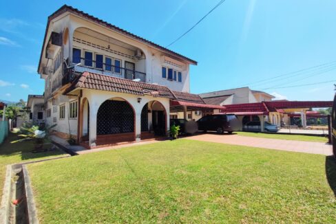Ejen Hartanah Ipoh-Rumah Banglo (2)Tingkat Untuk Dijual Di Taman Meru 2A-