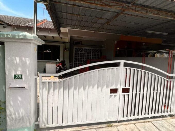 RUMAH TERES SETINGKAT UNTUK DIJUAL DI TAMAN PERPADUAN JAYA, IPOH